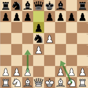 White has two main choices