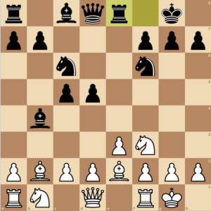 Polish Opening Middlegame