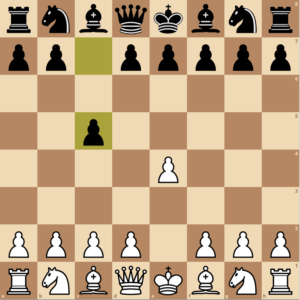Black plays the Sicilian