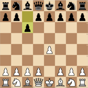 Black plays c6 and is ready to play d5 next