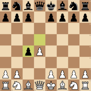 Black took the pawn on c4