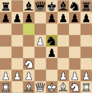 Nimzowitsch Knight Kick