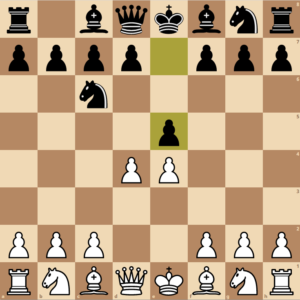 e5 Nimzowitsch