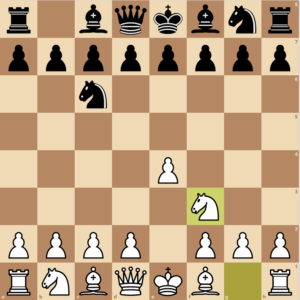 Nf3 Nimzowitsch Defense